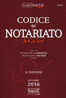 Codice del notariato. Ediz. maior.pdf