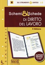 Libro Schemi & schede di diritto del lavoro