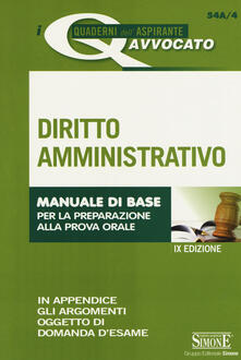 Diritto amministrativo. Manuale di base per la preparazione alla prova orale.pdf
