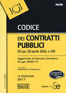 Cocktaillab.it Codice dei contratti pubblici (D.Lgs. 56/2017) Image