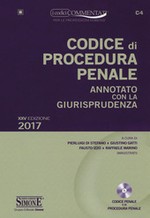 Copertina  Codice di procedura penale : annotato con la giurisprudenza