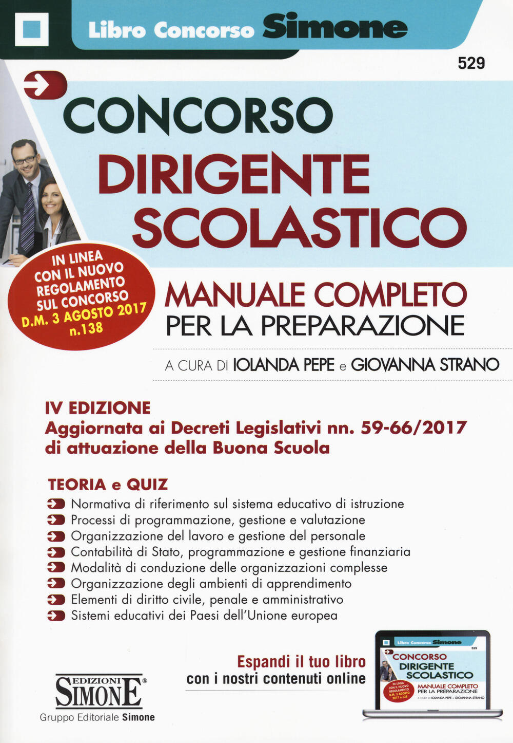 Concorso Dirigente Scolastico. Manuale Completo Per La Preparazione ...