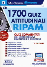 Libro 1700 quiz attitudinali RIPAM. Quiz commentati con schede esplicative delle tecniche di risoluzione. Con software di simulazione
