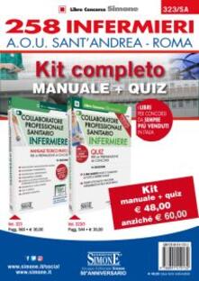 Grandtoureventi.it 258 Infermieri A.O.U. Sant'Andrea Roma. Kit completo: Manuale + Quiz Image