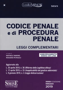 Codice penale e di procedura penale. Leggi complementari. Con aggiornamento online.pdf