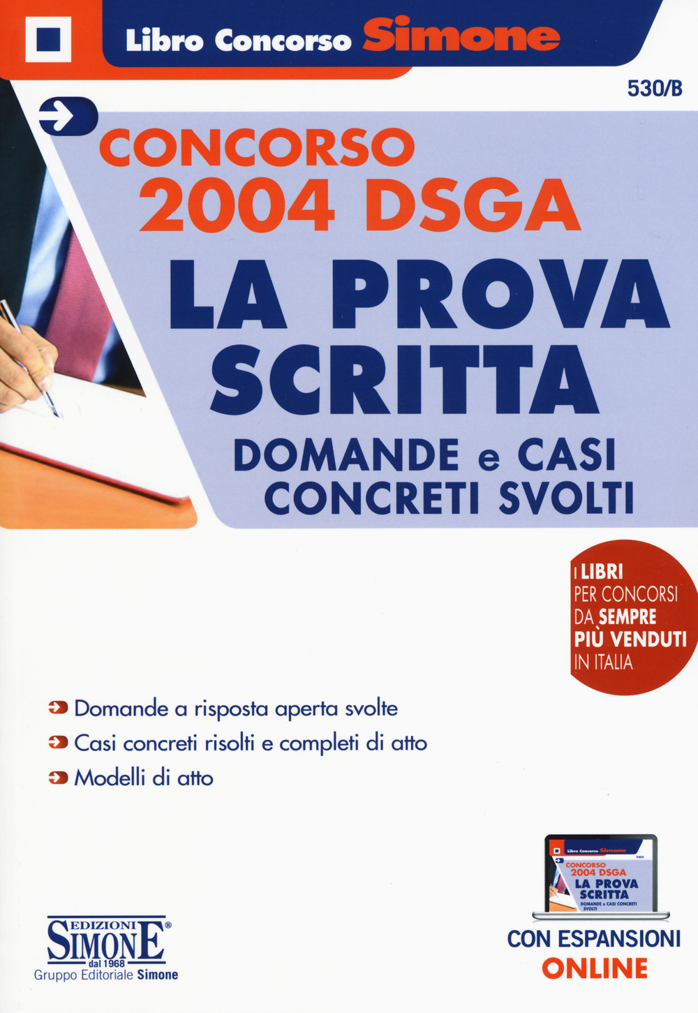 Image of Concorso 2004 DSGA. La prova scritta. Domande e casi concreti svolti. Con espansione online