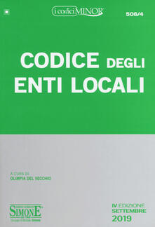 Codice degli enti locali. Ediz. minor.pdf
