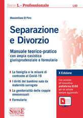Libro Separazione e divorzio. Manuale teorico-pratico con ampia casistica giurisprudenziale e formulario. Con aggiornamento online Massimiliano Di Pirro