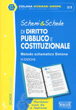 Libro Schemi & schede di diritto pubblico e costituzionale