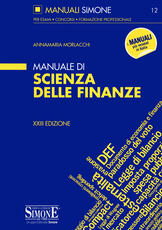 Libro Manuale di scienza delle finanze Annamaria Morlacchi