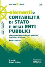 Libro Elementi di contabilità di Stato e degli enti pubblici. Complemento didattico per agevolare lo studio e il ripasso