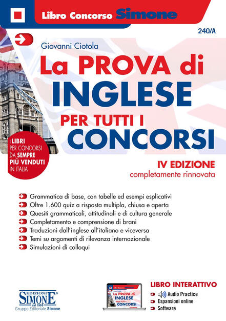 La Prova Di Inglese Per Tutti I Concorsi Ciotola Giovanni Ebook Pdf Con Drm Ibs