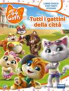 Libro Tutti i gattini della città. 44 gatti. Libro gioco con adesivi. Ediz. a colori