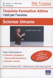 Tirocinio formativo attivo. Scienze umane.pdf