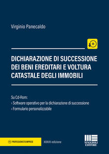 Pdf Gratis Dichiarazione Di Successione Dei Beni Ereditari E Voltura Catastale Degli Immobili Con Cd Rom Pdf Libri