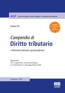 Compendio di diritto tributario. Riferimenti dottrinali e giurisprudenziali.pdf