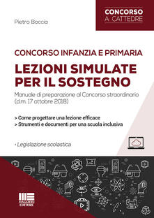 Concorso infanzia e primaria. Lezioni simulate per il sostegno.pdf