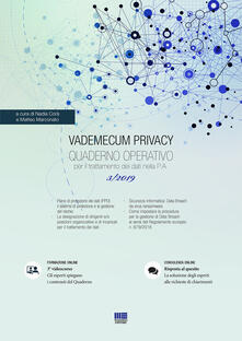 Vademecum Privacy. Quaderno operativo per il trattamento dei dati nella PA (2019). Vol. 3.pdf