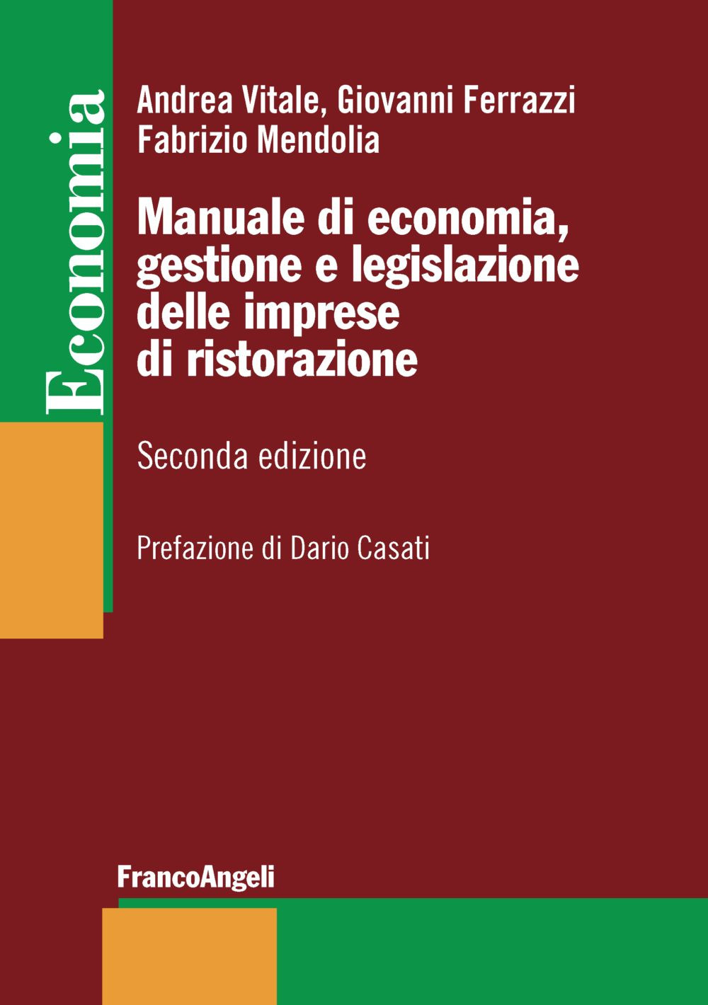 Image of Manuale di economia, gestione e legislazione delle imprese di ristorazione