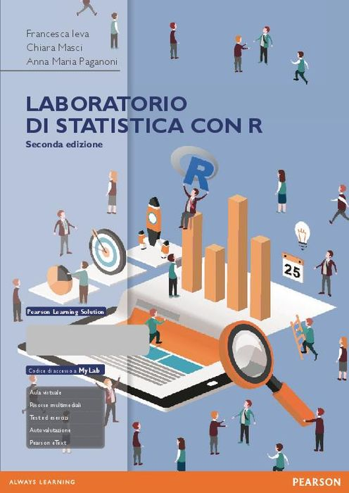 Image of Laboratorio di statistica con R. Eserciziario. Ediz. mylab. Con espansione online