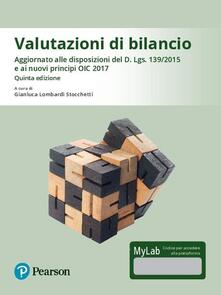 Valutazioni di bilancio. Ediz. Mylab. Con Contenuto digitale per download e accesso on line.pdf