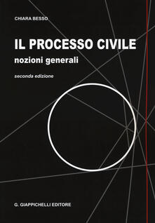 Il processo civile. Nozioni generali.pdf