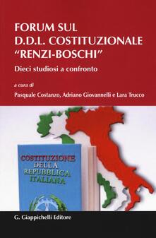 Forum sul D.D.L. costituzionale Renzi-Boschi. Dieci studiosi a confronto.pdf