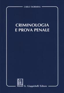 Librisulladiversita.it Criminologia e prova penale Image