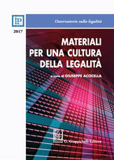 Libro Materiali per una cultura della legalità 2017