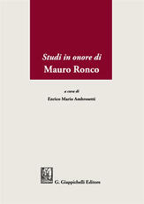 Libro Studi in onore di Mauro Ronco