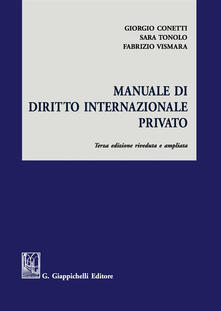 Criticalwinenotav.it Manuale di diritto internazionale privato Image