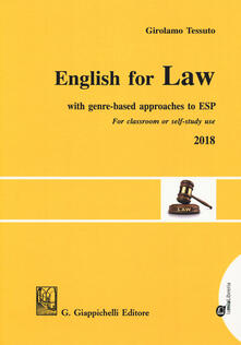 English for law. With genre-based approaches to ESP. For classroom or self-study use 2018.pdf