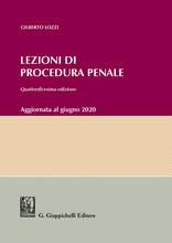 Libro Lezioni di procedura penale Gilberto Lozzi