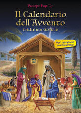 Libro Il calendario dell'Avvento tridimensionale. Presepe pop-up. Ediz. illustrata