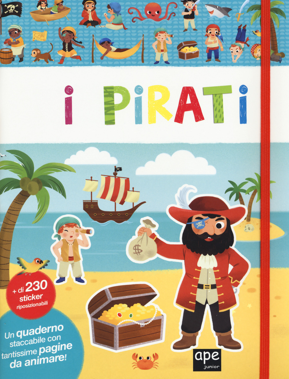 Image of I pirati. Con adesivi. Ediz. a colori