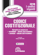Libro Codice costituzionale
