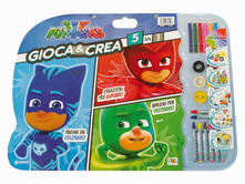 Gioca & crea 5 in 1. Pj Masks. Ediz. a colori. Con gadget.pdf