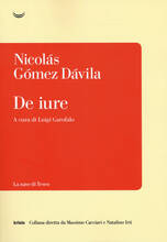 Libro De iure Nicolás Gómez Dávila