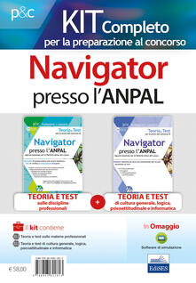 Teoria e test per le prove del concorso di navigator presso lANPAL. Kit completo: Manuale di preparazione alle prove selettive, test di verifica e simulazioni desame-Nozioni teoriche ed esercizi commentati per la preparazione ai test di cultura generale, logica, psicoattitudinali, di informatica..pdf