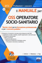 Libro Manuale dei concorsi per oss operatore socio-sanitario Luigia Carboni Anna Malatesta