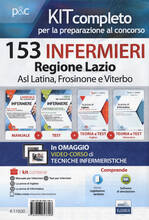 Libro Kit concorso 153 infermieri regione Lazio