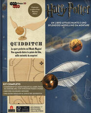 Libro Harry Potter. Quidditch. Puzzle 3D Incredibuilds da J. K. Rowling. Con gadget Jody Revenson
