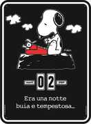 Cartoleria Calendario perpetuo Peanuts. Snoopy. Era una notte buia e tempestosa
Magazzini Salani
