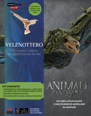 Libro Velenottero. Animali fantastici e dove trovarli. Uno sguardo curioso alla magizoologia del film. Incredibuilds puzzle 3D da J. K. Rowling. Nuova ediz. Con gadget Jody Revenson