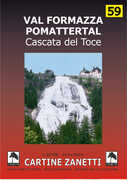 Libro Val Formazza Pomattertal. Cascata del Toce. Carta dei sentieri 1:30.000
