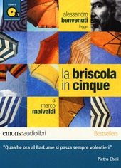 Copertina  Alessandro Benvenuti legge La briscola in cinque [Audioregistrazione]