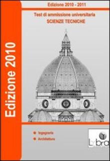 Test di ammissione universitaria. Scienze tecniche. CD-ROM.pdf