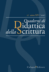 Libro QdS. Quaderni di didattica della scrittura (2017). Vol. 27