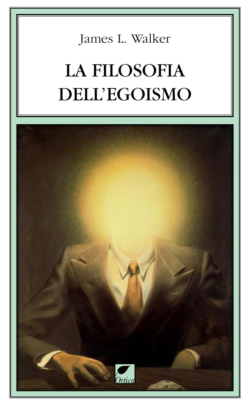 Image of La filosofia dell'egoismo