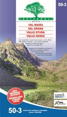Libro Carta n. 50.3. Val Maira, Grana, Stura e Gesso. Carta dei sentieri e stradale 1:50.000